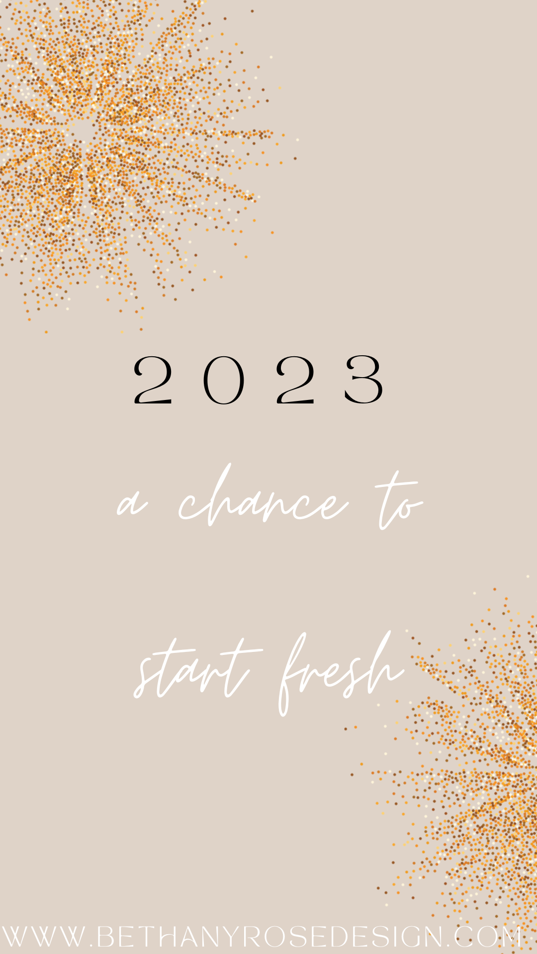 New Years // A Chance to Start Fresh