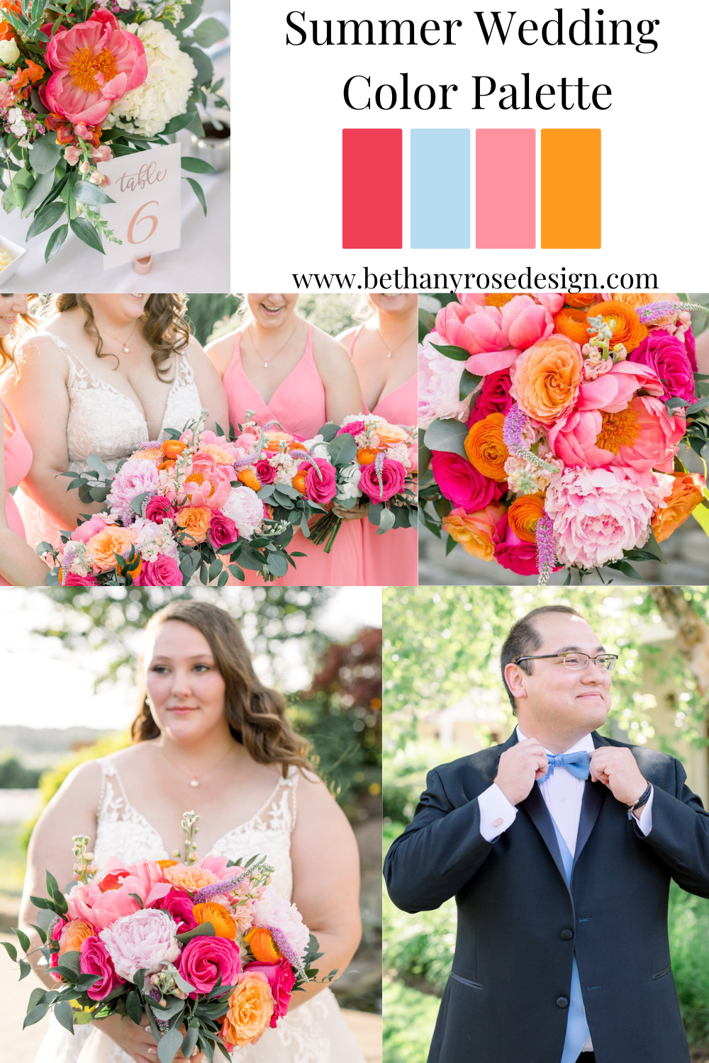 Our Wedding Color Palette