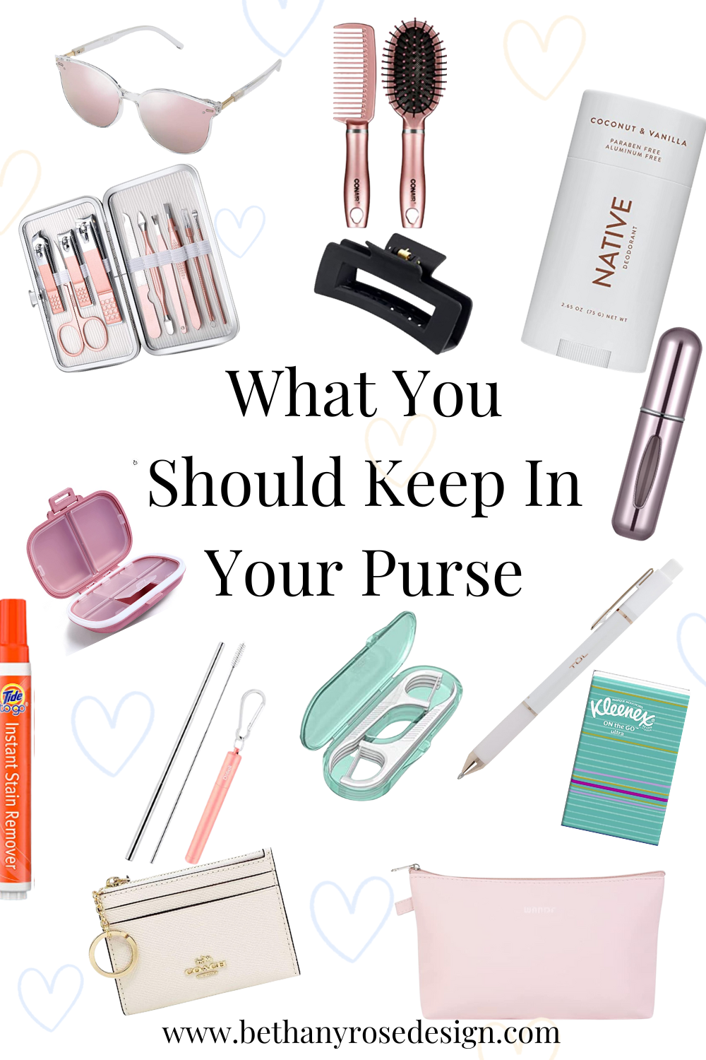 What You Should Keep In Your Purse