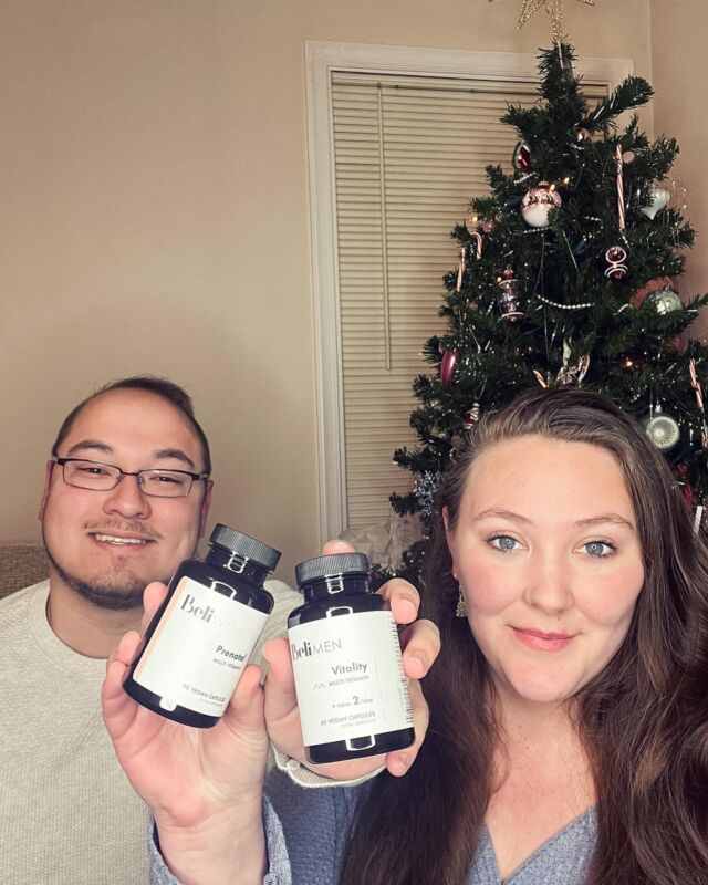 Ad | How great are vitamins as a stocking stuffer? 🎄🎅 I always forget to get more until I’m on the last dose haha 

Although Tim and I don’t have kids now, it’s important to treat your body right for the future ❤️ 
By taking prenatal vitamins, I’m able to prep my body to one day have a baby! These vitamins don’t have to be taken while only pregnant, and can still be taken after having your baby. Made up of vitamins and minerals such as Vitamin D, Vitamin B3, Vitamin B12, Folate, Iron, Zinc, Biotin, and more! 
@beli.baby provides a great amount of ingredients in their prenatals! Check out the link in my LinkTree to try them out yourself. Don’t forget to use the code ILOVEBELI for 15% off 😊

#belibaby #ad #prenatal #vitamins #health #ttc #pregnancy